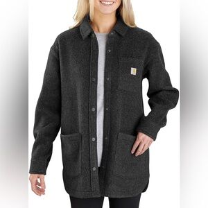 NWT Carhartt Brushed Fleece Shirt Jacket XL